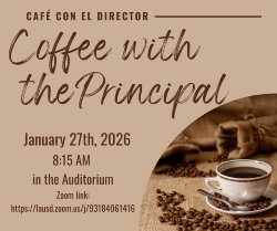 Coffee with the Principal 1.27.26